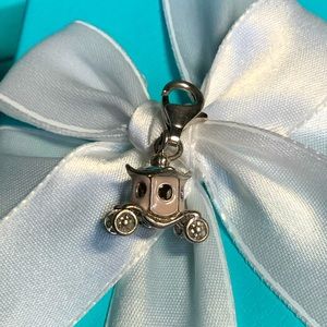 Princess Disney Coach Sterling Silver Charm